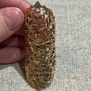 Gold Knuckle Ring Size 8